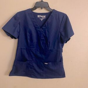 Grey’s Anatomy navy scrub top